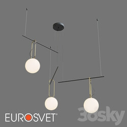 OM Pendant lamp Eurosvet Nicely 3 Pendant light 3D Models 