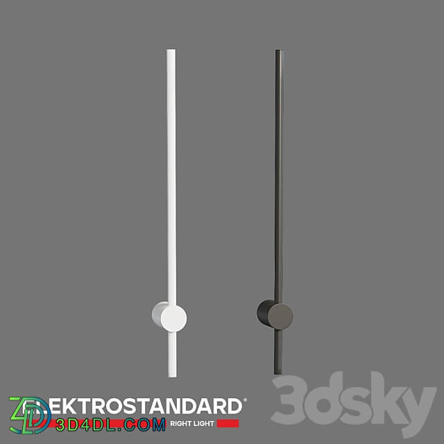 OM LED wall lamp MRL LED 1115 Cane 3D Models