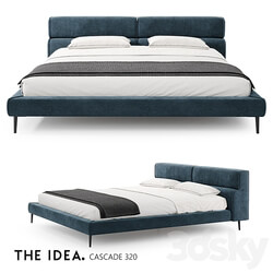 OM THE IDEA bed CASCADE 320 Bed 3D Models 