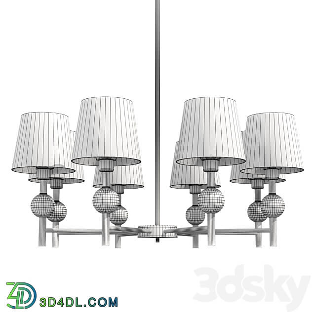 om MILOSH TENDENCE 0890CL 8AB Pendant light 3D Models