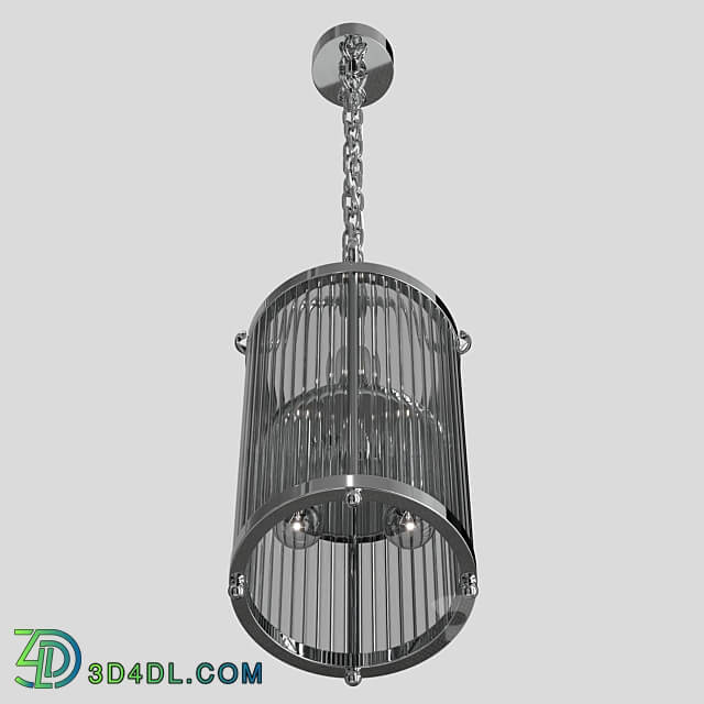 Tadeo SP4 D200 Chrome Transparente Pendant light 3D Models