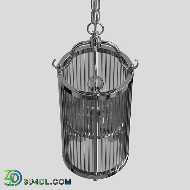 Tadeo SP4 D200 Chrome Transparente Pendant light 3D Models