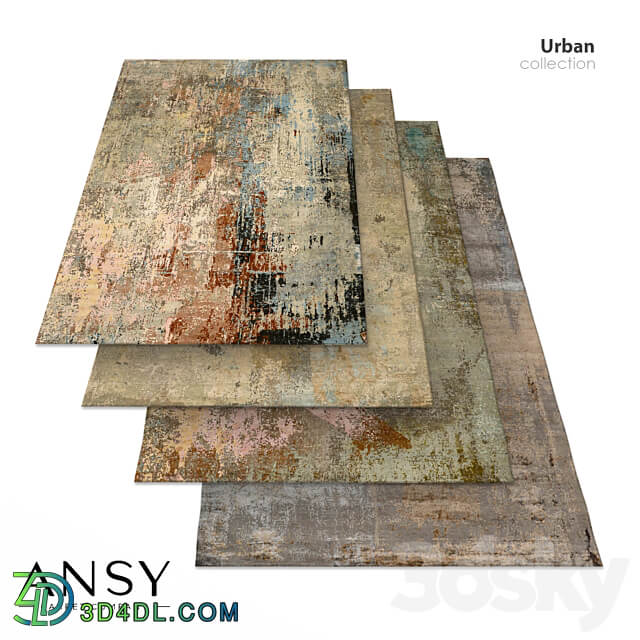 Carpets ANSY Carpet Company collection Urban part.4 3D Models