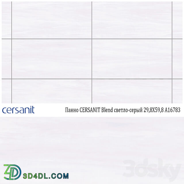 Panel СERSANIT Blend light gray 29,8X59,8 A16783