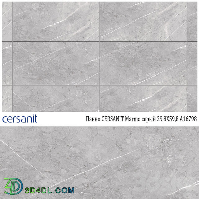 Panel СERSANIT Marmo gray 29,8X59,8 A16798