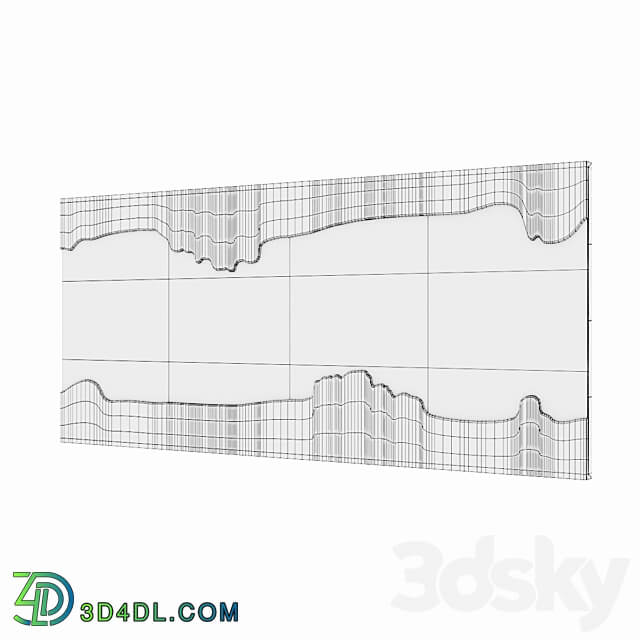 OM Slab mirror Canyon 1 3D Models