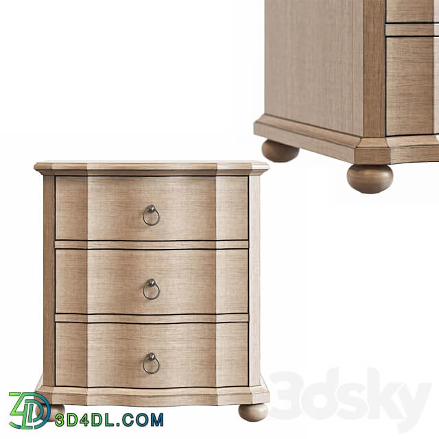 Nightstand Sideboard Chest of drawer 3D Models