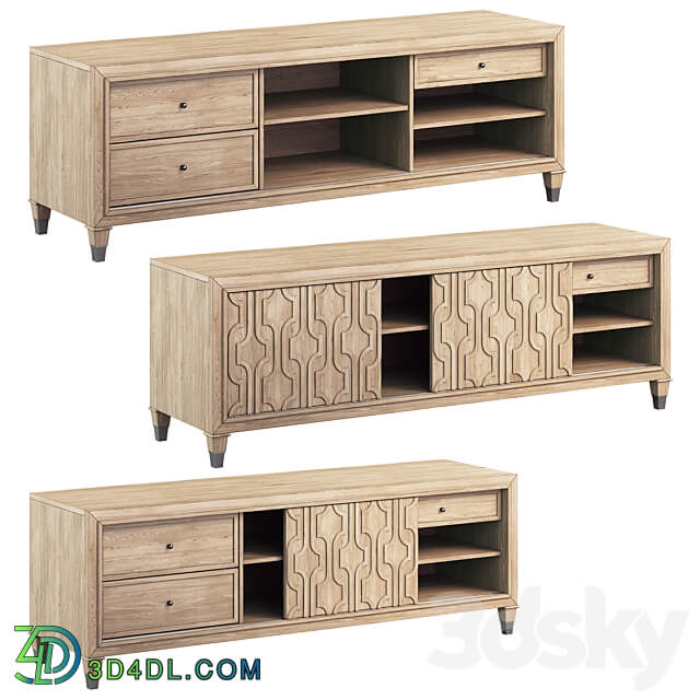 TV stand Sideboard Chest of drawer 3D Models