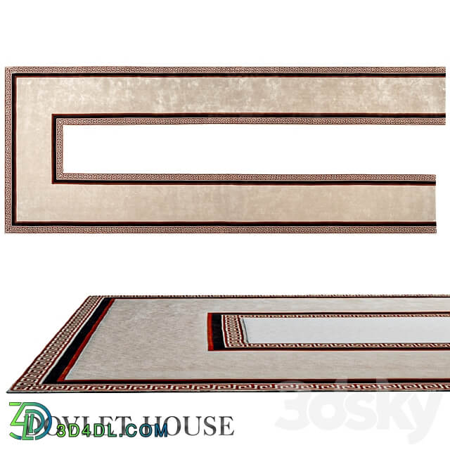 OM Carpet DOVLET HOUSE art 14928 3D Models