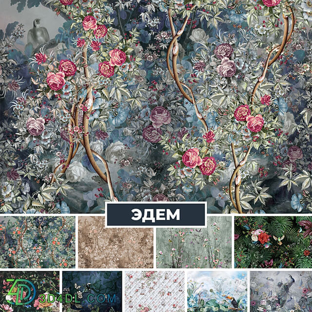 Wallpaper. Collection Eden