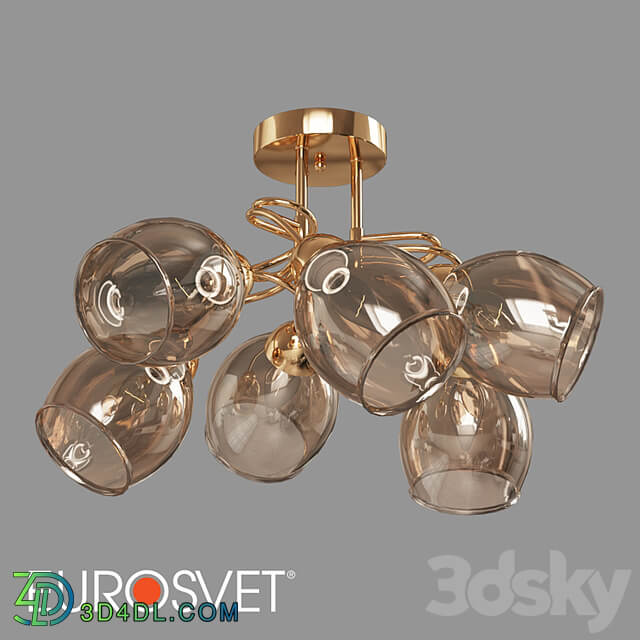 OM Ceiling chandelier Eurosvet 30171/6 Roselyn