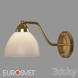 OM Sconce with glass shade Eurosvet 30172/1 Carissa 