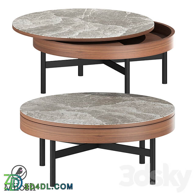 om COFFEE TABLE MILOSH TENDENCE 701039 3D Models