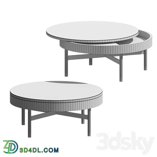 om COFFEE TABLE MILOSH TENDENCE 701039 3D Models