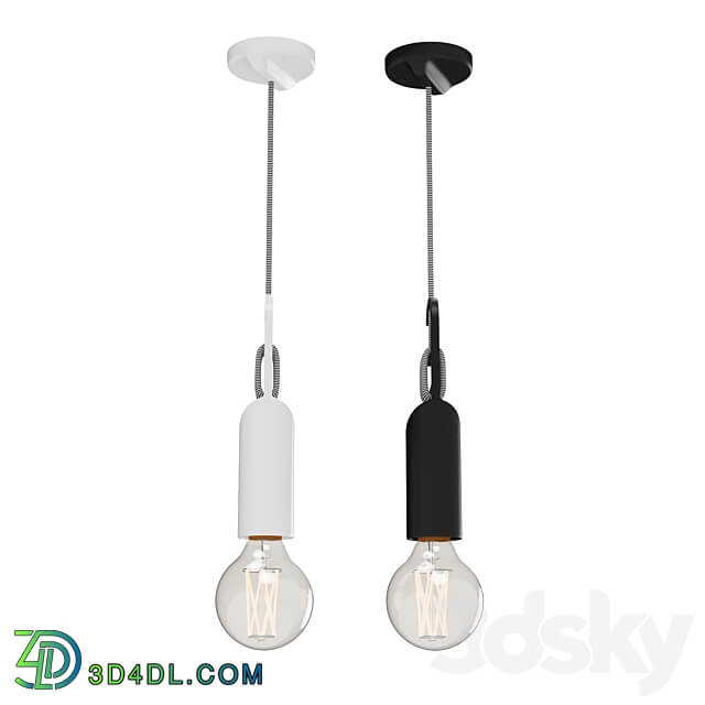 OM Pendant lights Lussole Lgo Cozy LSP 8547 LSP 8548 Pendant light 3D Models