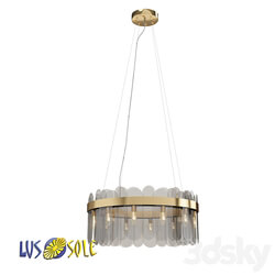 OM Pendant chandelier Lussole Lauderdale LSP 8612 