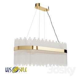 OM Pendant chandelier Lussole Conecuh LSP 8622 Pendant light 3D Models 