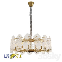 OM Pendant chandelier Lussole Loft Laramie LSP 8536 Pendant light 3D Models 
