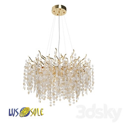 OM Pendant chandelier Lussole Lamar LSP 8597 Pendant light 3D Models 