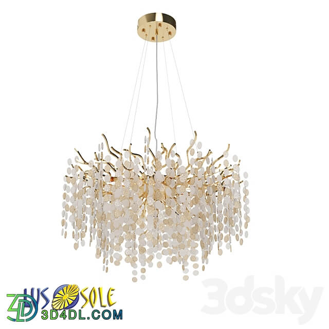 OM Pendant chandelier Lussole Lamar LSP 8597 Pendant light 3D Models