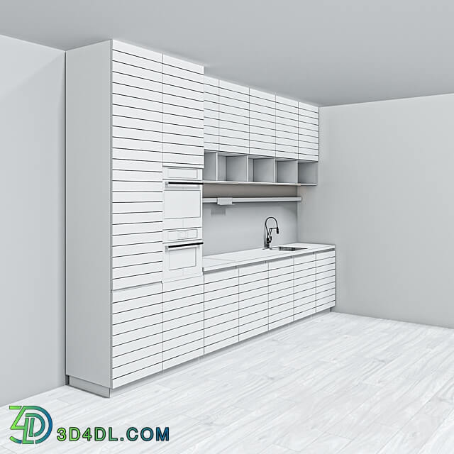 Modern kitchen PREMIOHOME Kitchen 3D Models