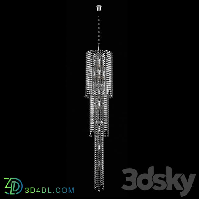 Newport 8218 400 chrome Pendant light 3D Models