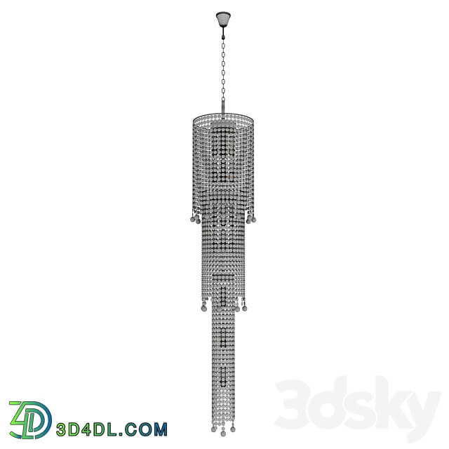 Newport 8218 400 chrome Pendant light 3D Models