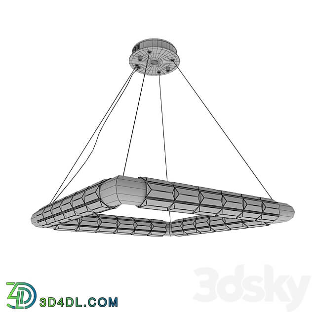 Newport 8484 620 chrome gold Pendant light 3D Models