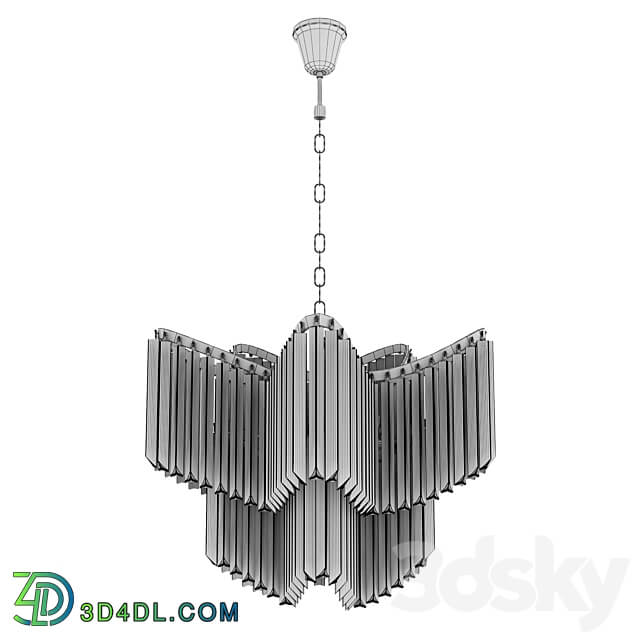 Newport 8911C nickel Pendant light 3D Models