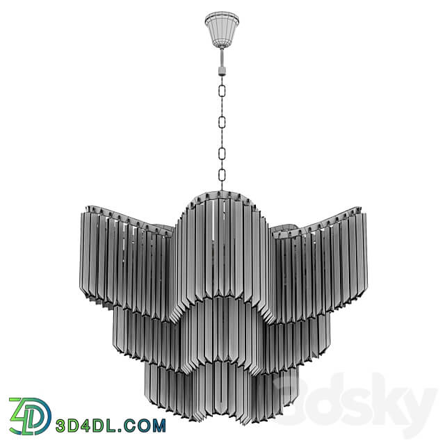 Newport 8918C nickel Pendant light 3D Models