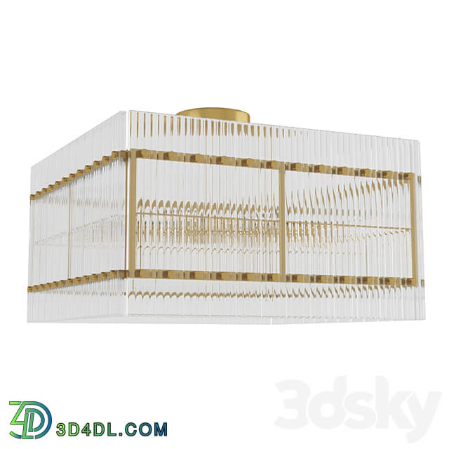 Newport 10226 6PL matt brass Ceiling lamp 3D Models