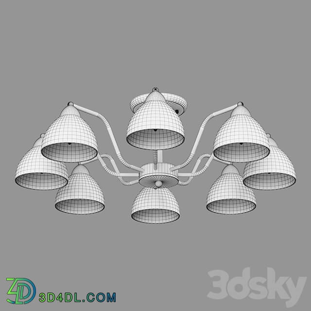 OM Ceiling chandelier Eurosvet 30172/8 Carissa