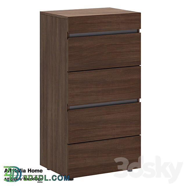 OM High chest of drawers Twice Alf DaFre Sideboard Chest of drawer 3D Models