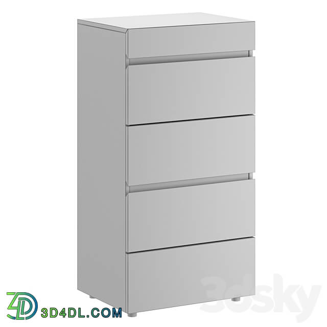 OM High chest of drawers Twice Alf DaFre Sideboard Chest of drawer 3D Models