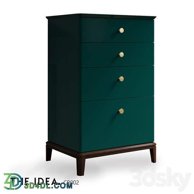 OM THE IDEA high chest of drawers CRYSTAL 002