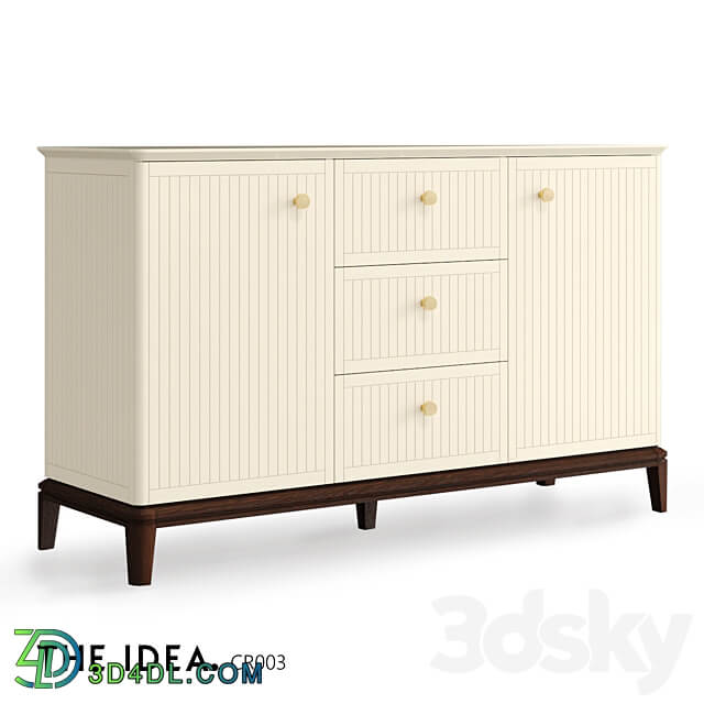 OM THE IDEA chest of drawers CRYSTAL 003 Sideboard Chest of drawer 3D Models