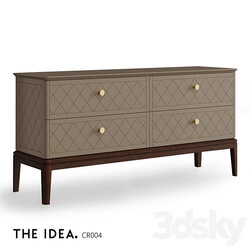 OM THE IDEA chest of drawers CRYSTAL 004 Sideboard Chest of drawer 3D Models 