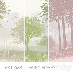 Wallpapers/Fairy forest1/Designer wallpaper/Panels/Photowall paper/Mural 