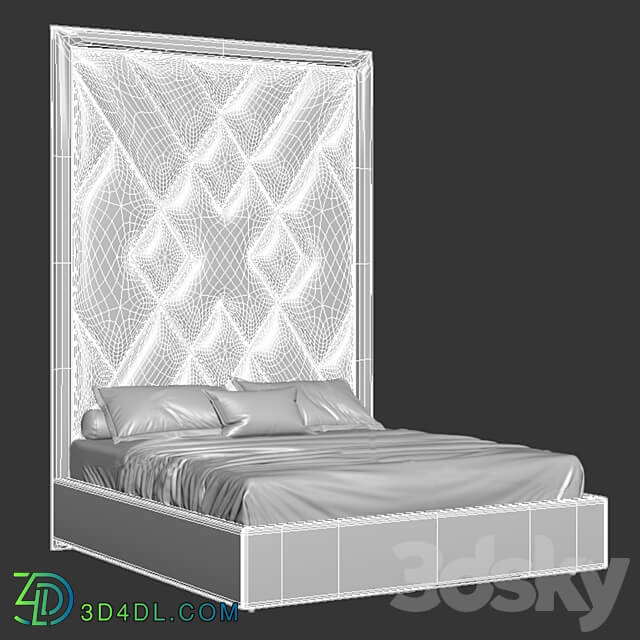 Ele Deco bed Bed 3D Models