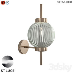 SL1155.101.01 Wall lamp ST Luce Nickel/Transparent OM 