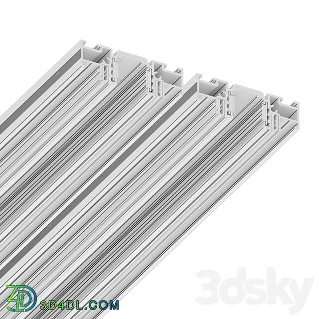 TRACK SYSTEM SLIM TRACK 01 OM 3D Models