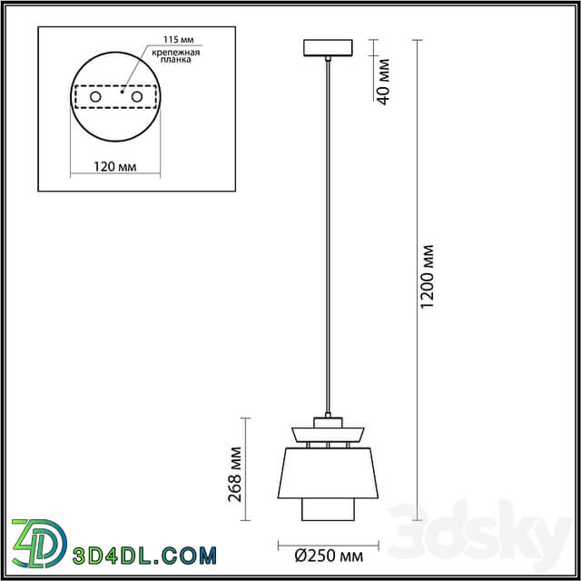 ODEON LIGHT 4992/1 KRESSA