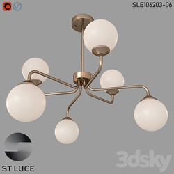 SLE106203 06 Pendant lamp ST Luce Golden/White OM 