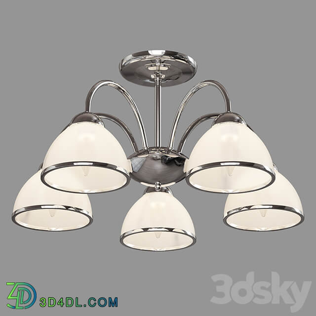 OM Ceiling chandelier with shades Eurosvet 30174/5 Shanon