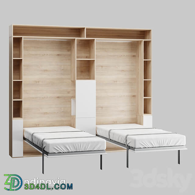 Scandinavia wardrobe beds