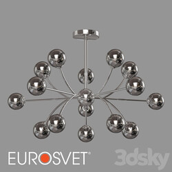 OM Ceiling chandelier with glass shades Eurosvet 30180 Astro 