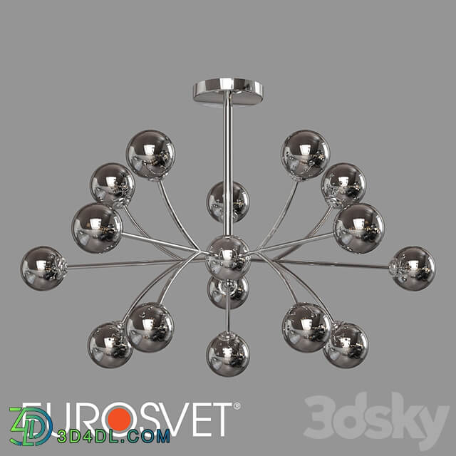 OM Ceiling chandelier with glass shades Eurosvet 30180 Astro