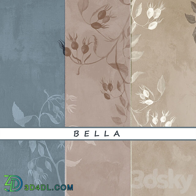 Designer wallpaper BELLA pack 3