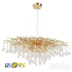 OM Pendant chandelier Lussole Adams LSP 8606 
