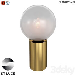 SL1190.204.01 Table lamp ST Luce Gold/Transparent white OM 